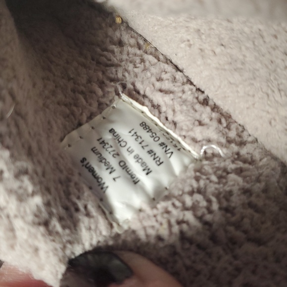 L.L Bean Labrador Boiled Wool Slippers Size 7 Womens - Picture 5 of 10